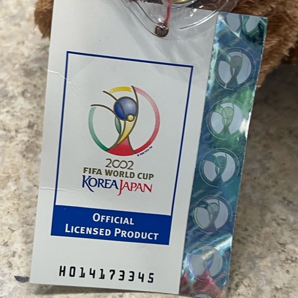TY Beanie Baby - ENGLAND the Bear - FIFA 2002 World Cup Soccer Souvenir. - Picture 7 of 8